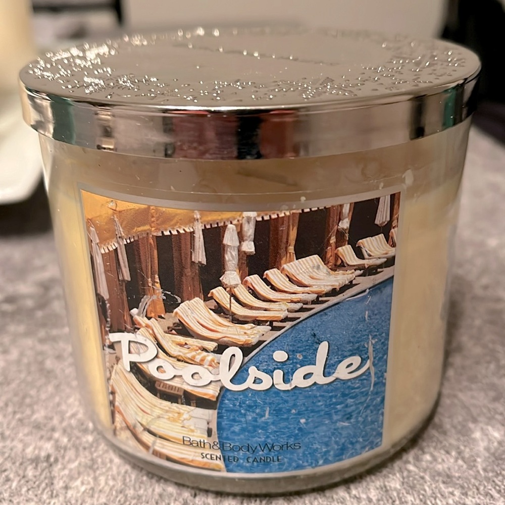 BBW UNUSED POOLSIDE CANDLE
